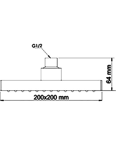 Душевая система WasserKRAFT Alme A12528 Хром