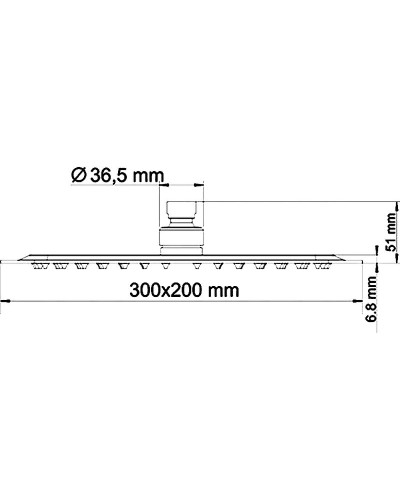 Душевая система WasserKRAFT Alme A171568 Thermo с термостатом Хром