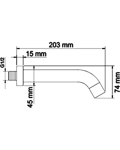 Душевая система WasserKRAFT Alme A171568 Thermo с термостатом Хром