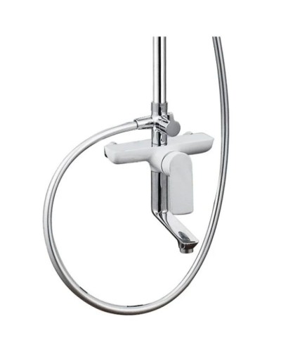 Душевая система Aquanet Arctic AF520-72-R-CW Хром Белый