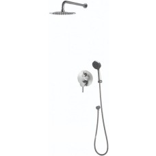 Душевая система Aquanet Steel AF213-512S Сатин