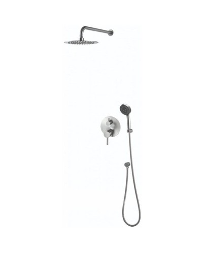 Душевая система Aquanet Steel AF213-512S Сатин