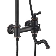 Душевая система Timo Adelia SX-6010/04 Черный антик