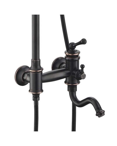 Душевая система Timo Adelia SX-6010/04 Черный антик