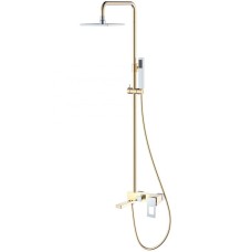 Душевая система Boheme Q 148-GCR Золото Хром