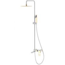 Душевая система Boheme Q 148-WG Белая Золото