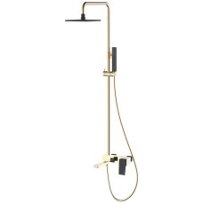 Душевая система Boheme Q 148-GB.2 Золото Черная