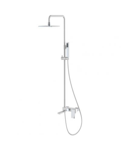 Душевая система Boheme Q 148-WCR.2 Белая Хром