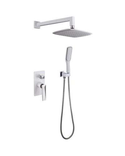 Душевая система Boheme Venturo 374-W Белая Хром