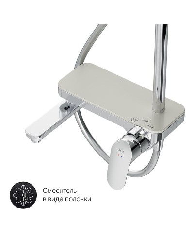 Душевая система AM.PM Like F0780700 Хром