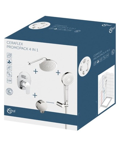 Душевая система Ideal Standard Ceraflex BC447AA Хром