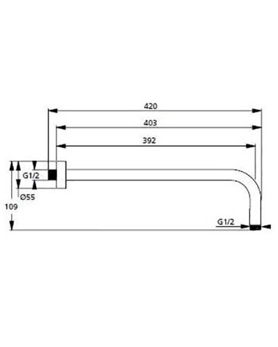 Комплект смесителей Ideal Standard Esla BD002XC Хром