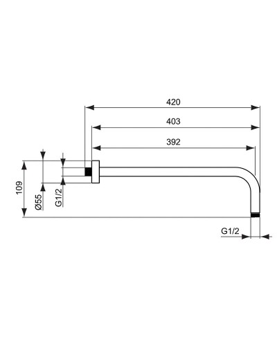 Комплект смесителей Ideal Standard Alpha BD003AA Хром