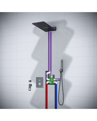 Душевая система Timo Briana SX-7139/00SM Хром