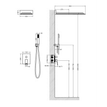 Душевая система Timo Briana SX-7139/00SM Хром