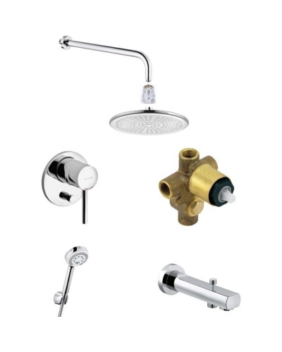 Душевая система Kludi Bozz 386310576 Хром