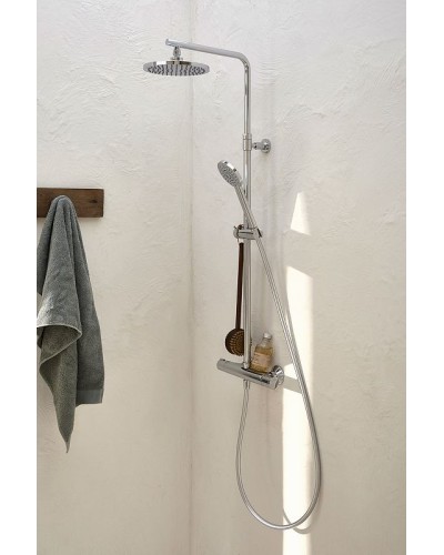 Душевая система Jacob Delafon Marcel E25084-CP с термостатом Хром