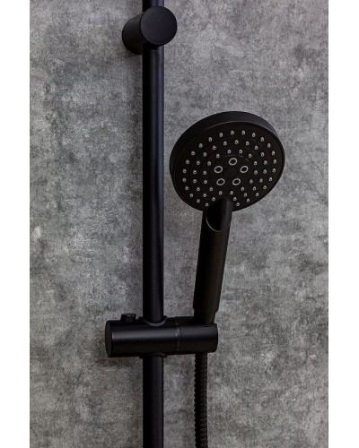 Душевая система Orange Lutz M04-932b Черная