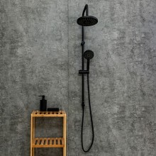 Душевая система Orange Lutz M04-932b Черная