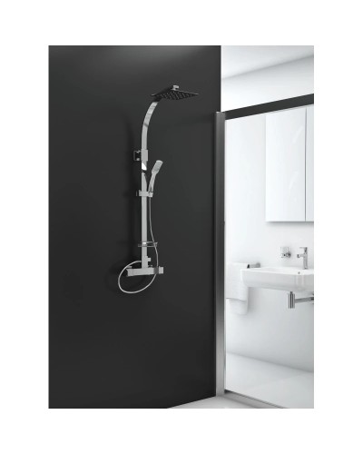 Душевая система с термостатом 200 мм Excellent Rain Galaxy Slim ARAC.SY.851ST