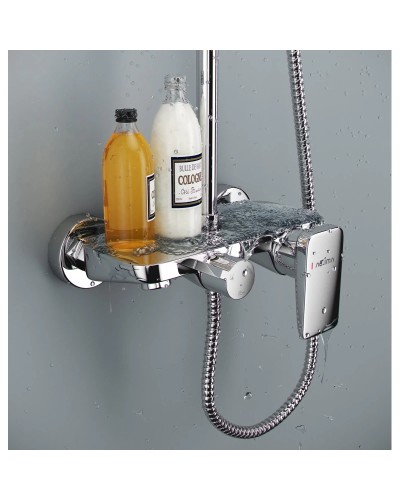 Душевая система 200 мм Excellent Rain Altar ARAC.SY.781CR