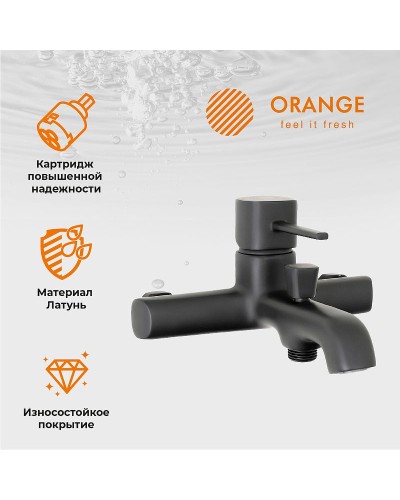 Душевая система Orange Karl M05-932b Черная