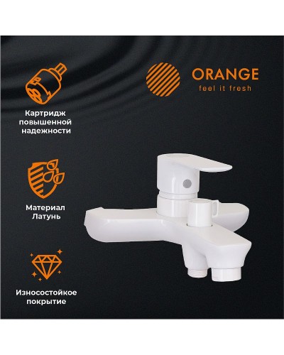 Душевая система Orange Aristo M19-933w Белая