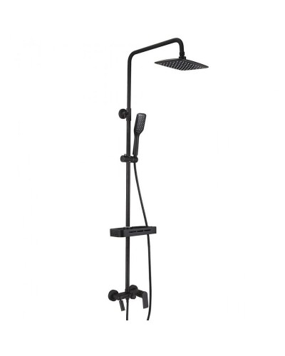 Душевая система Lemark Tropic LM7002BL Черный