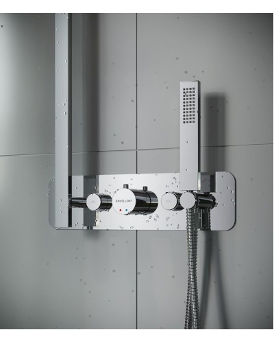 Душевая система Excellent Rain Krotos AREX.8081CR Хром