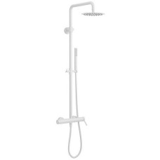 Душевая система Excellent Pi Rain AREX.1281WH Белый матовый