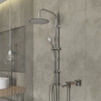 Душевая система Paini RS White 50CR191B0RS1P3 Хром Белая