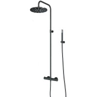 Душевая система Paini Cox 78PZ689TH Черный матовый