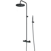 Душевая система Paini Cox 78PZ689TH Черный матовый