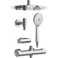 Душевая система Cersanit Odra 63069 с термостатом Хром