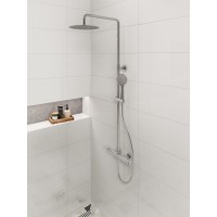 Душевая система Cersanit Odra 63069 с термостатом Хром