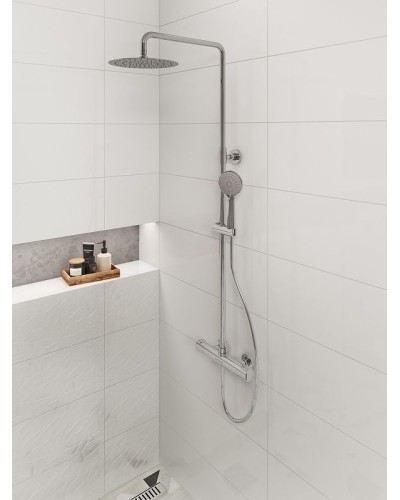 Душевая система Cersanit Odra 63069 с термостатом Хром
