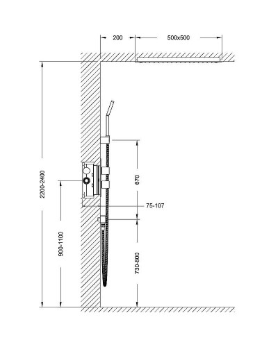 Душевая система Timo Petruma SX-5029/03SM Черная