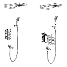 Душевая система Timo Petruma SX-5079/00SM с термостатом Хром
