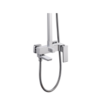 Душевая система RIMERO RM2409WC (Белый/Хром)