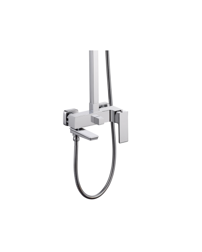 Душевая система RIMERO RM2409WC (Белый/Хром)