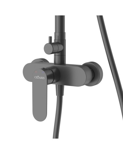 Душевая стойка со смесителем, верхним и ручным душем CEZARES STYLUS-CD-NOP