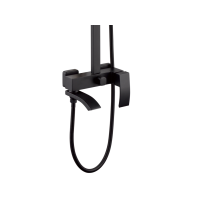 Душевая система RIMERO RM2407BL (Черный матовый)