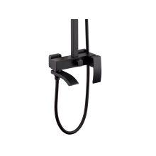 Душевая система RIMERO RM2407BL (Черный матовый)