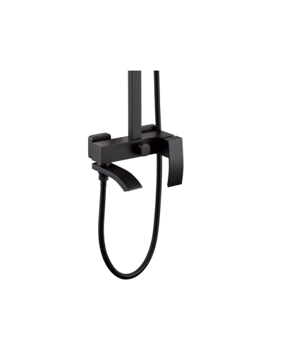 Душевая система RIMERO RM2407BL (Черный матовый)