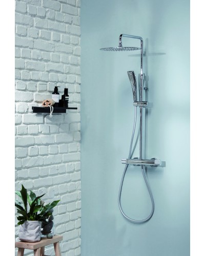 Душевая система Jacob Delafon Rivoli E26587-CP с термостатом Хром глянцевый