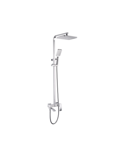 Душевая система RIMERO RM2407WC (Белый/Хром)