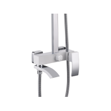 Душевая система RIMERO RM2407WC (Белый/Хром)