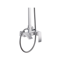 Душевая система RIMERO RM2408WC (Белый/Хром)