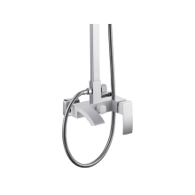 Душевая система RIMERO RM2408WC (Белый/Хром)