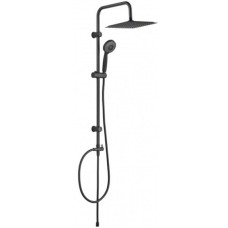 Душевая система Aquanet Passion S AF300-70-S-B 261837 Черная матовая